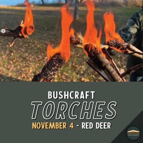 Bushcraft Torches - Red Deer <span>E1174</span>